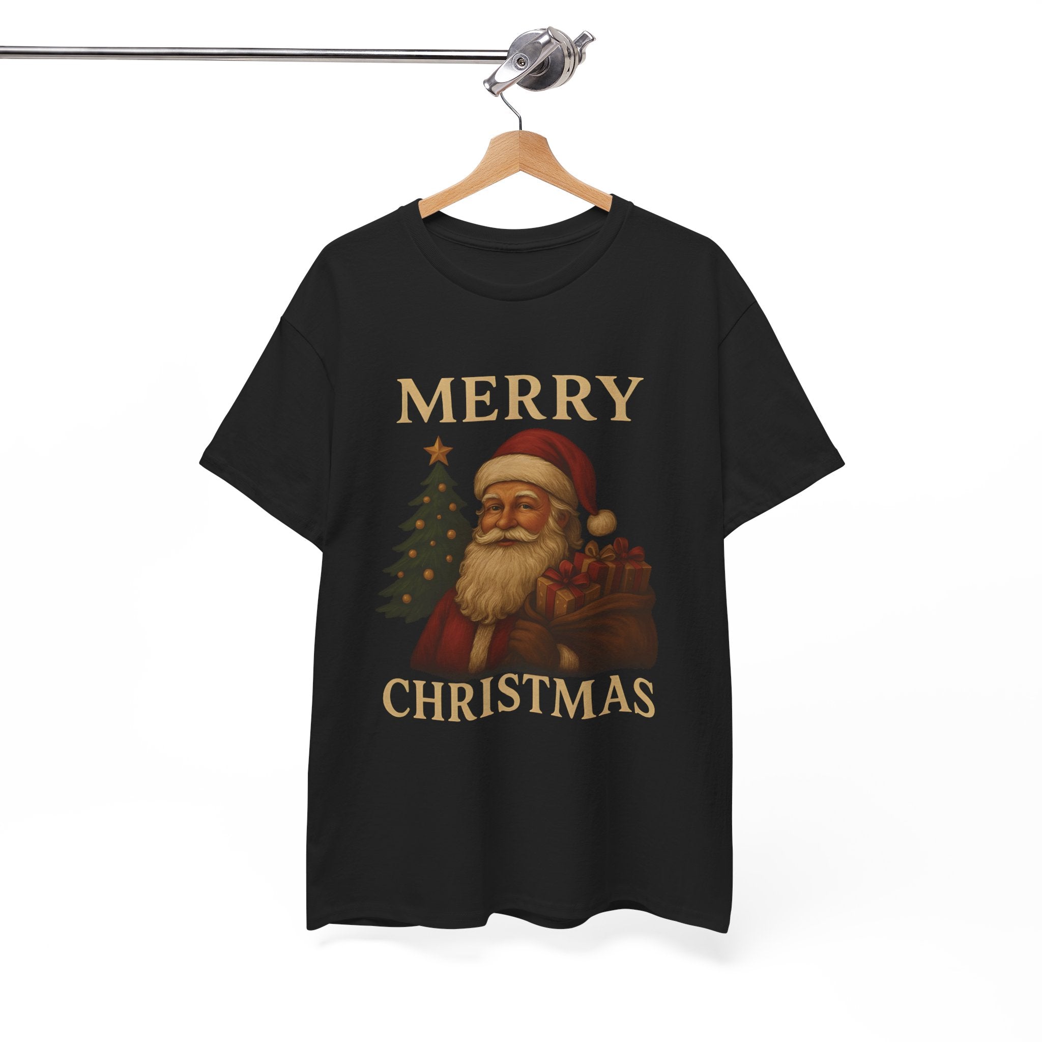 Vintage Santa 'Merry Christmas' Tee