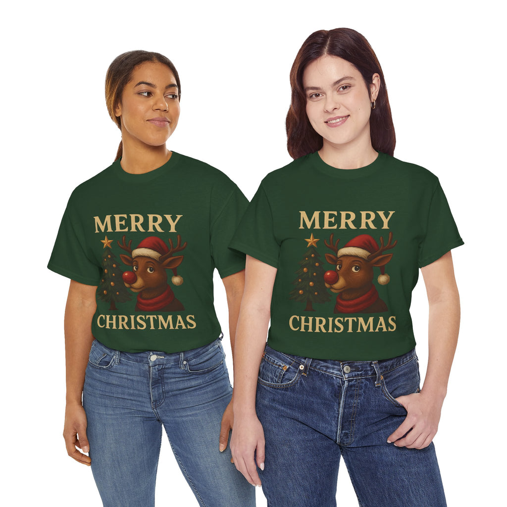 Merry Christmas Reindeer T-Shirt