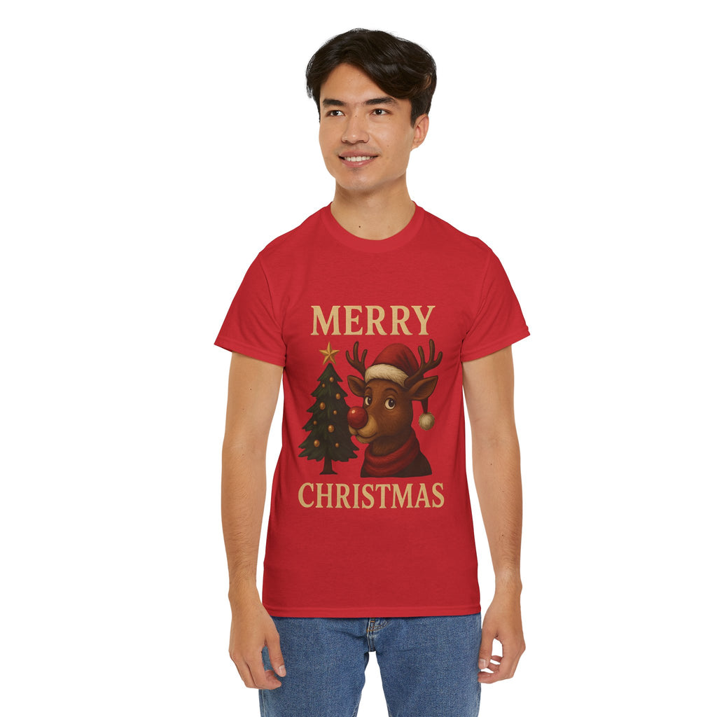 Merry Christmas Reindeer T-Shirt