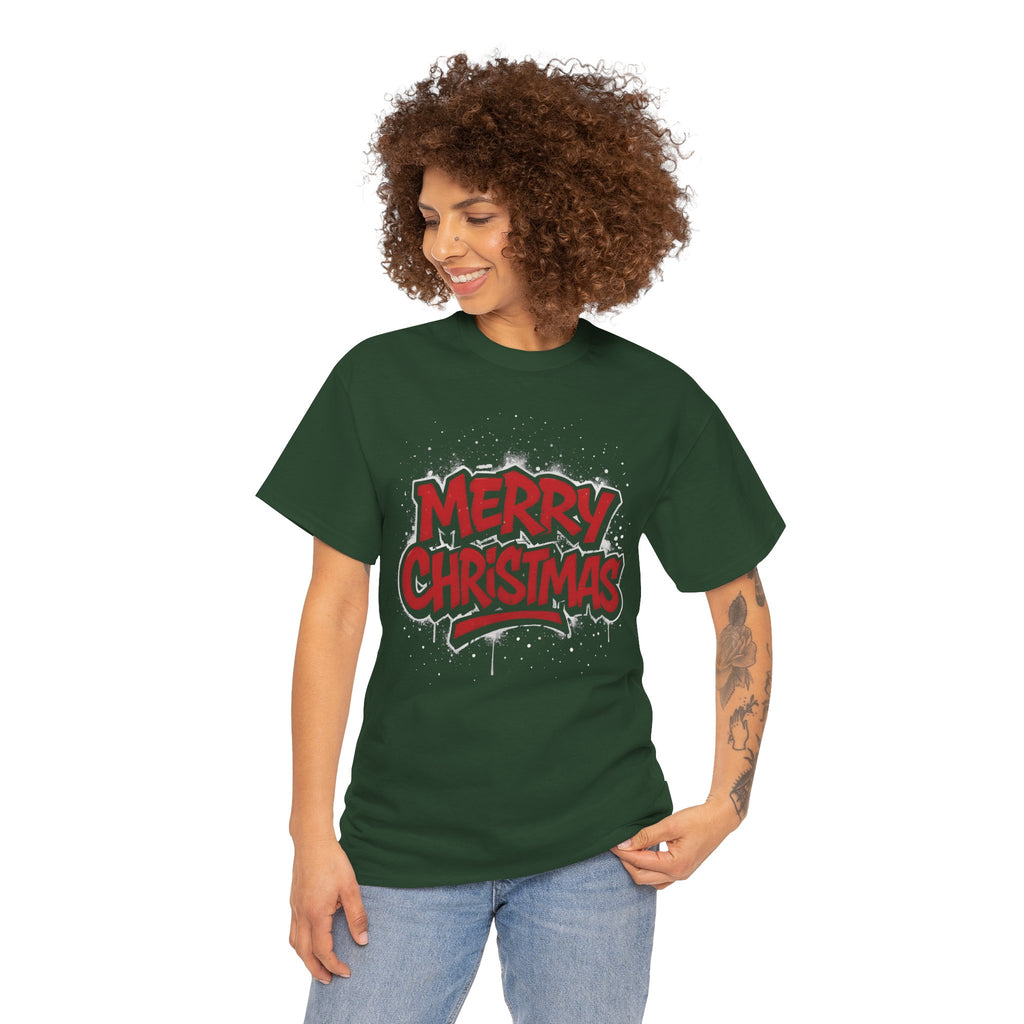 Merry Christmas Graffiti T-Shirt
