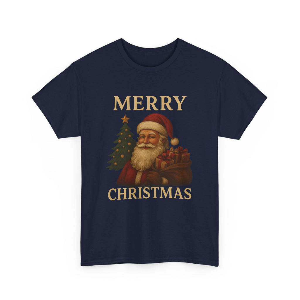 Vintage Santa 'Merry Christmas' Tee