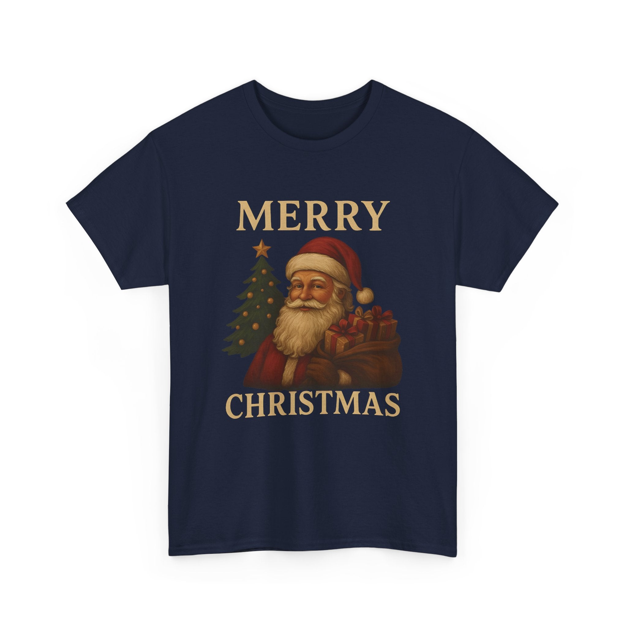 Vintage Santa 'Merry Christmas' Tee
