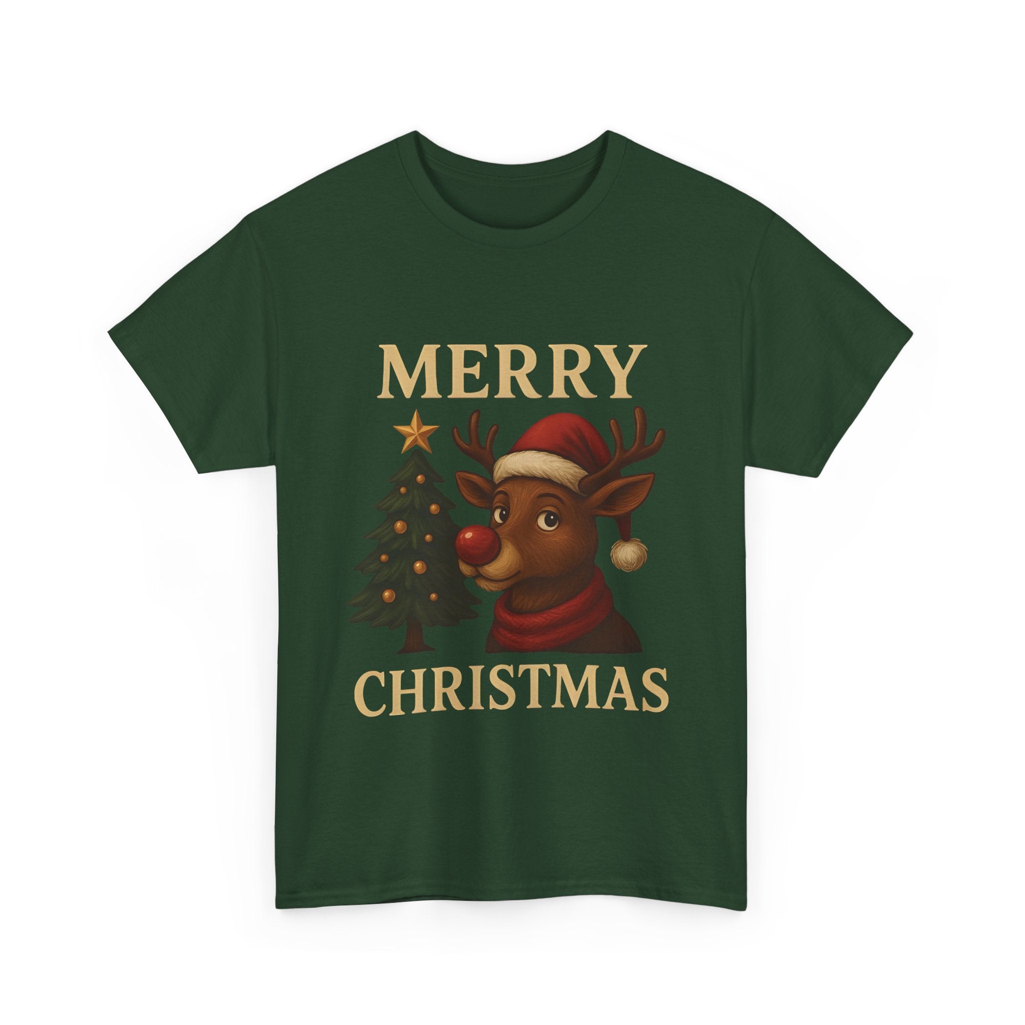 Merry Christmas Reindeer T-Shirt