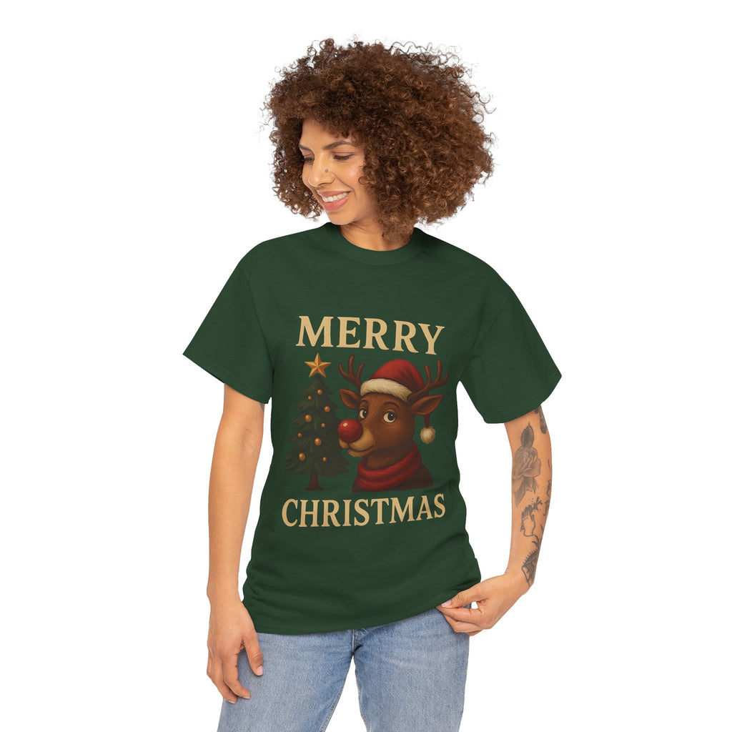 Merry Christmas Reindeer T-Shirt