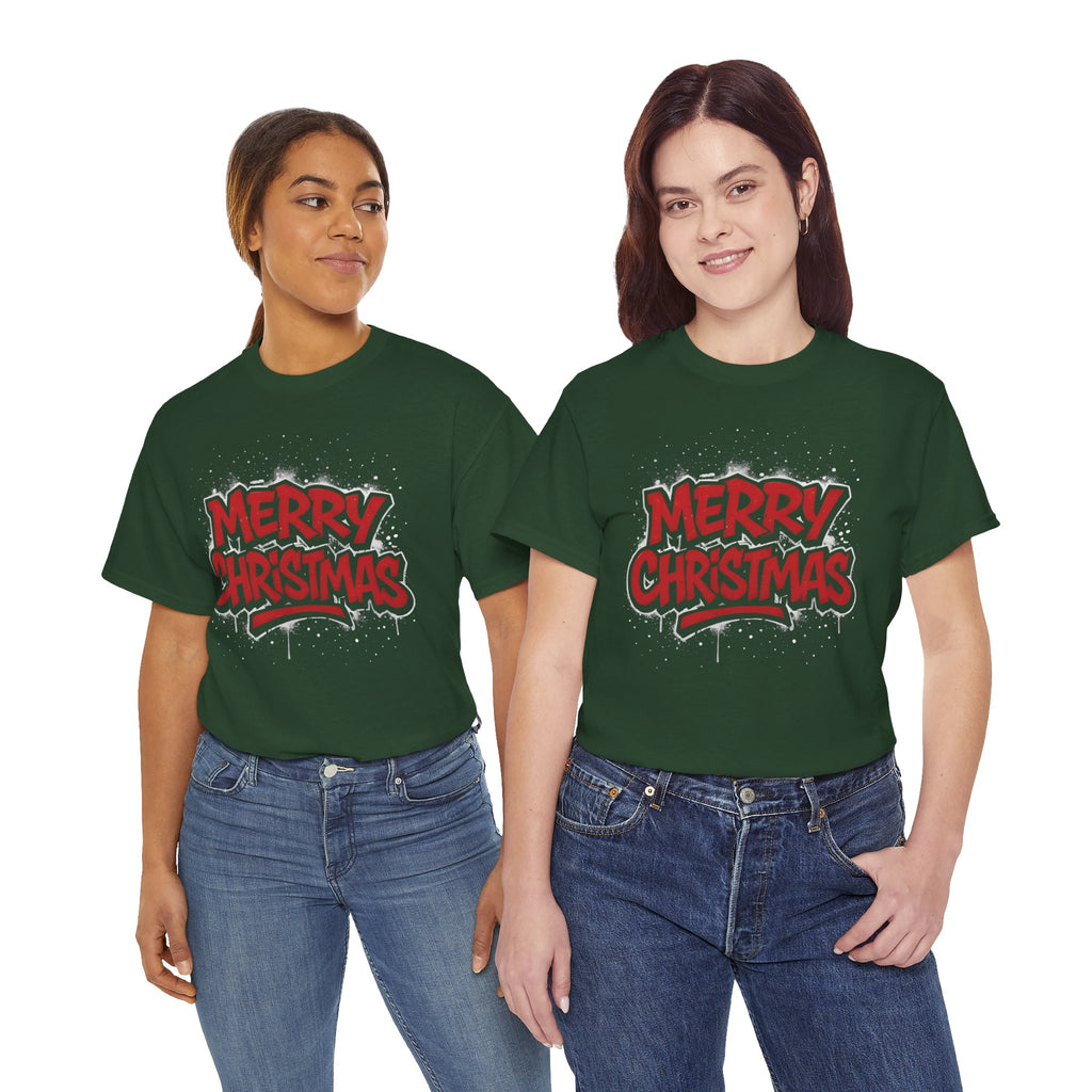 Merry Christmas Graffiti T-Shirt