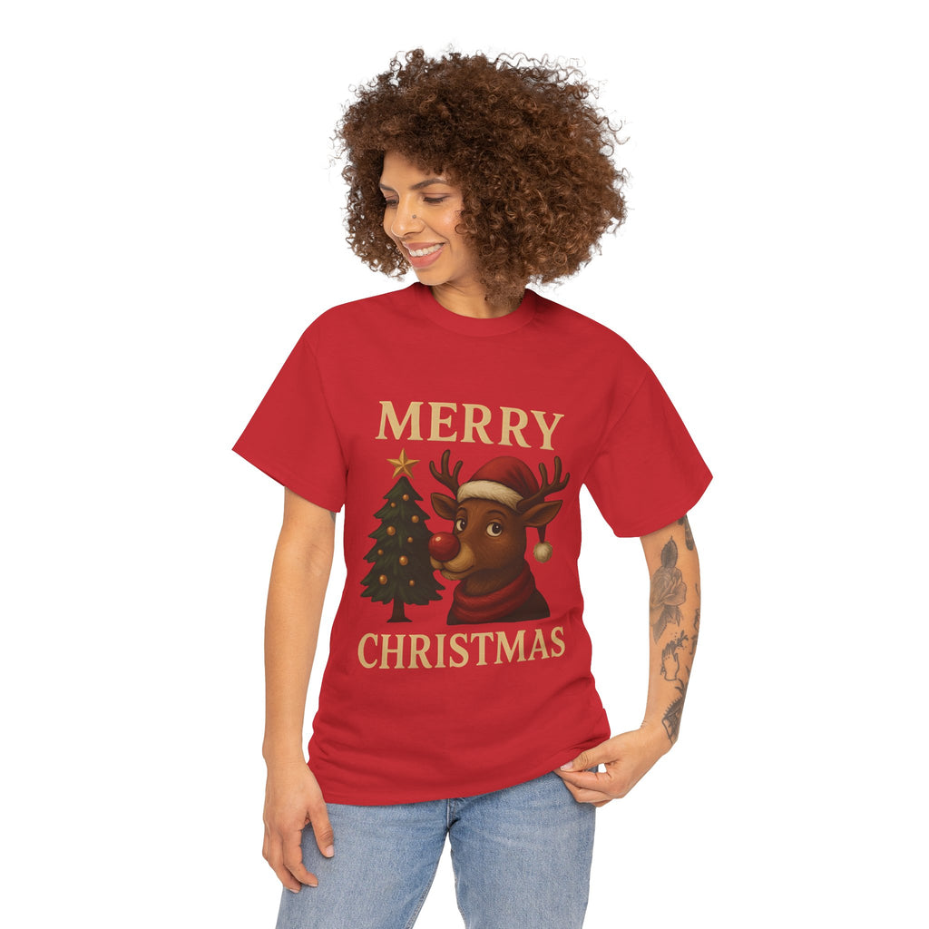 Merry Christmas Reindeer T-Shirt