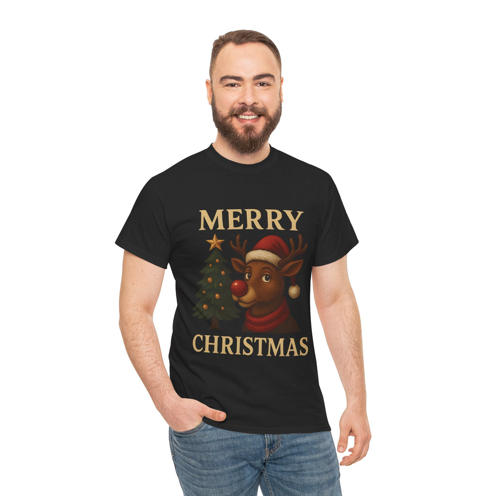 Merry Christmas Reindeer T-Shirt