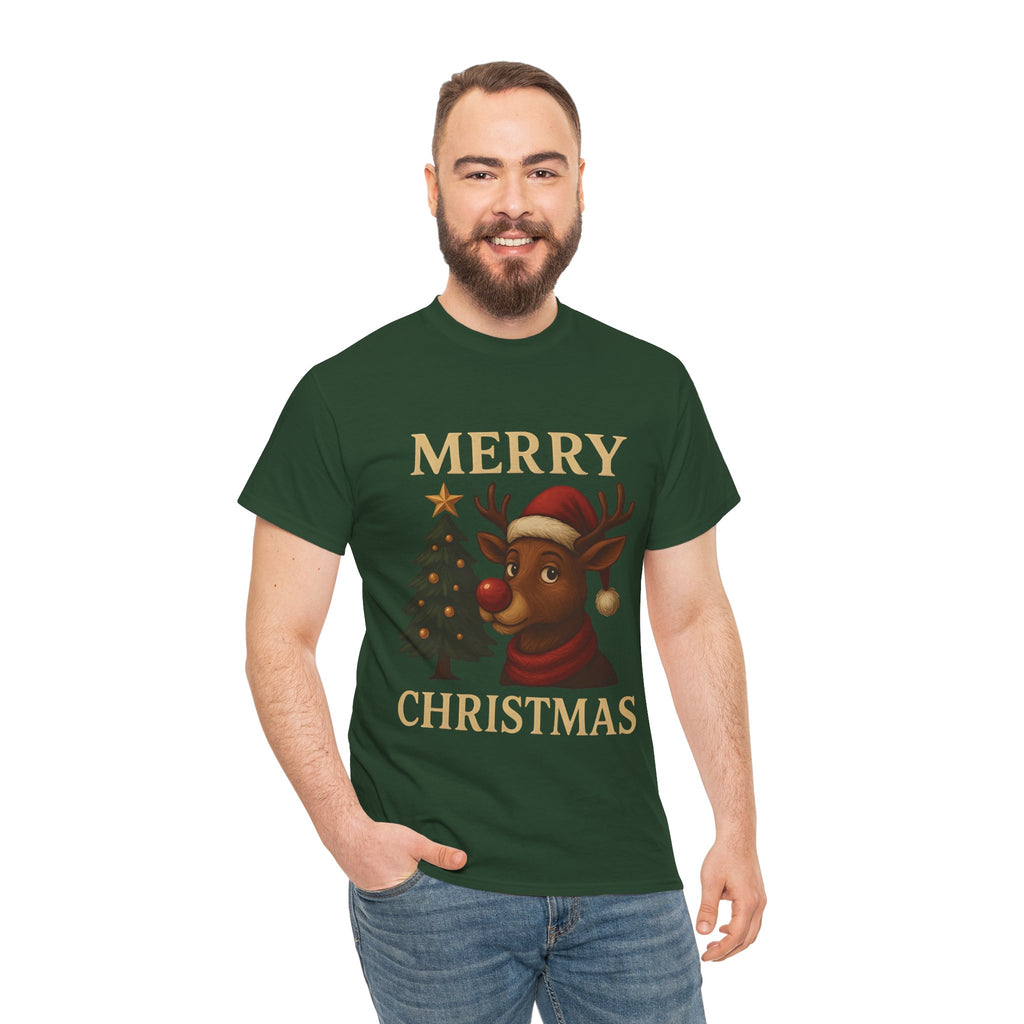 Merry Christmas Reindeer T-Shirt