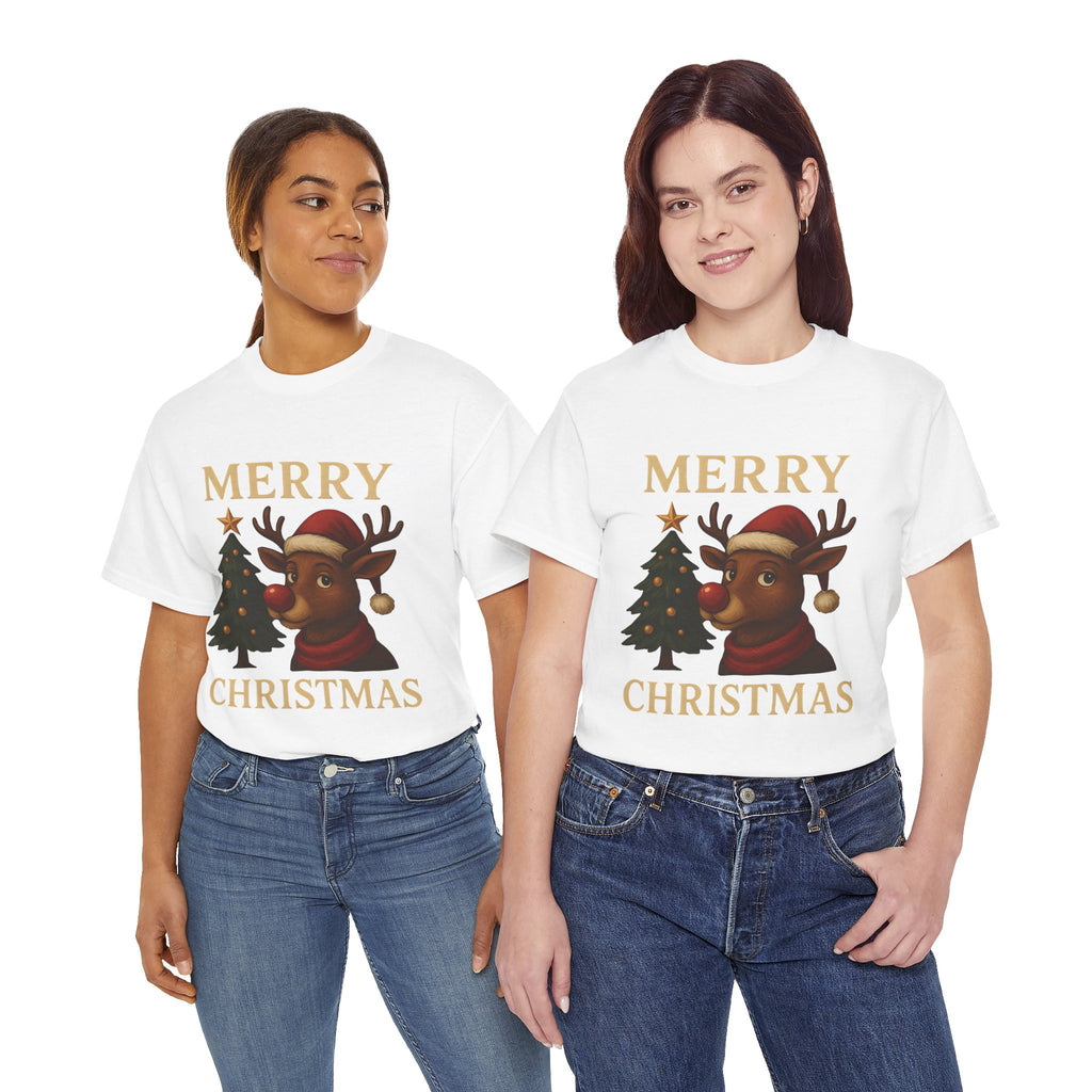Merry Christmas Reindeer T-Shirt