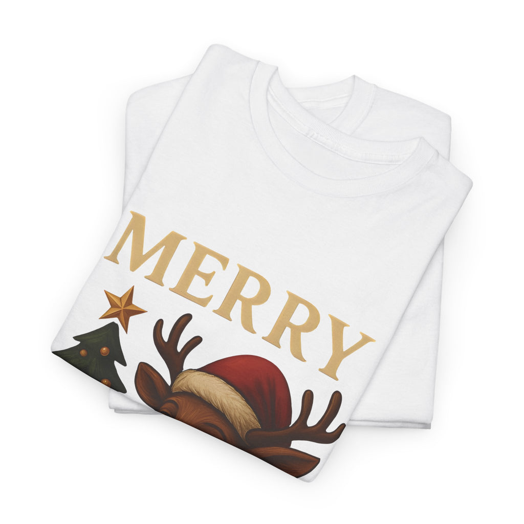 Merry Christmas Reindeer T-Shirt