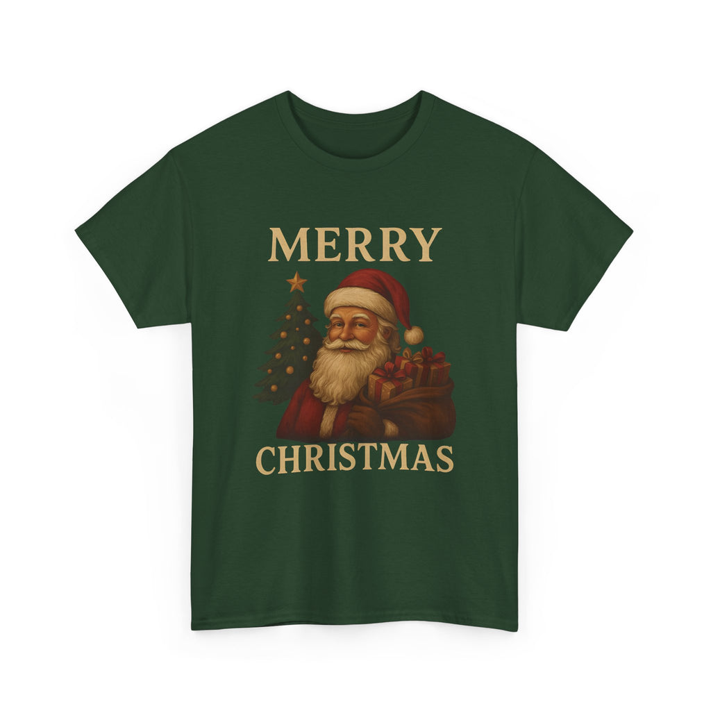 Vintage Santa 'Merry Christmas' Tee