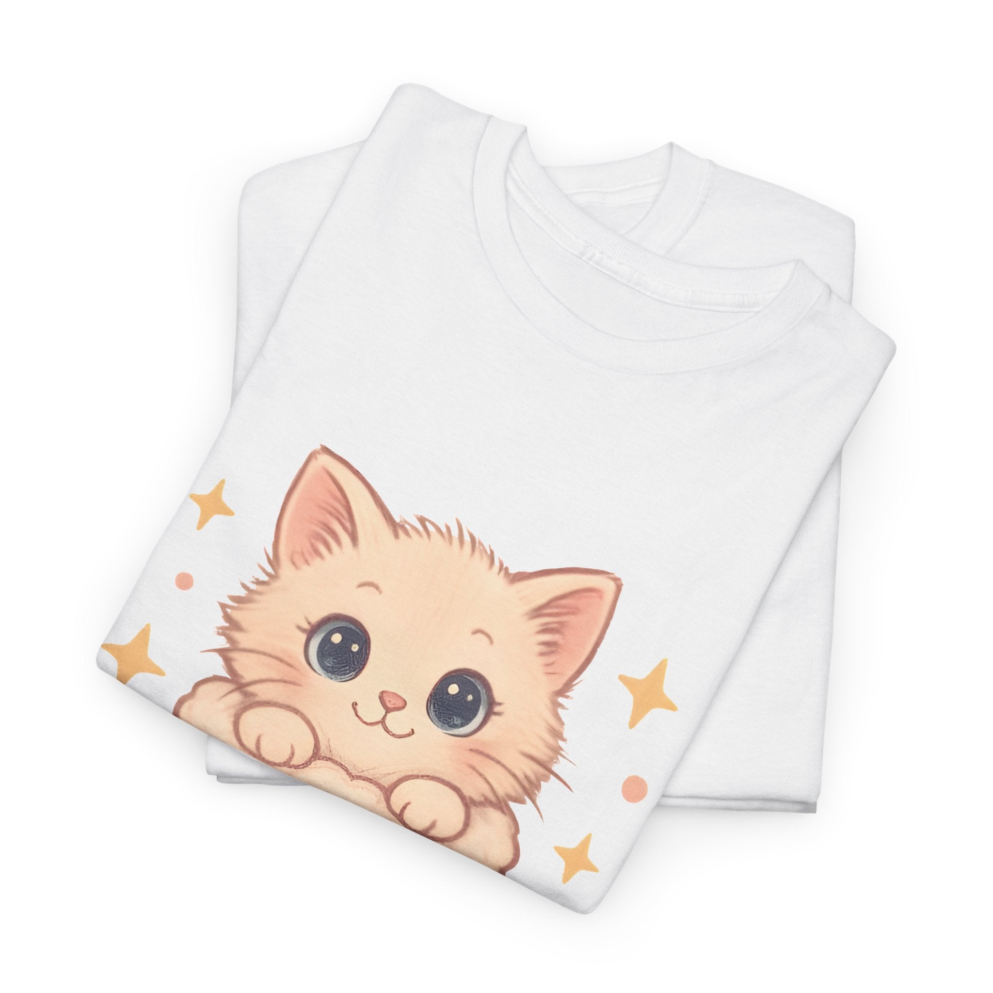 Cute Kitten in Christmas Stocking Tee