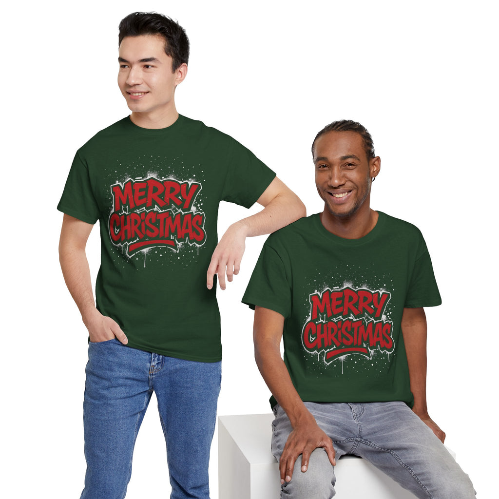 Merry Christmas Graffiti T-Shirt