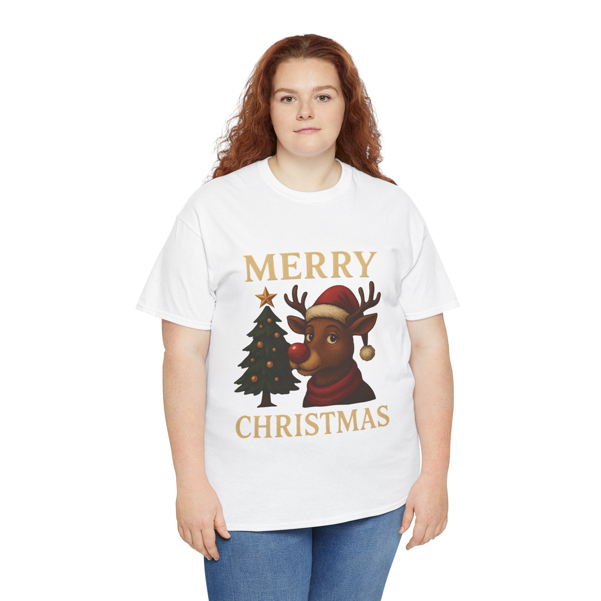 Merry Christmas Reindeer T-Shirt