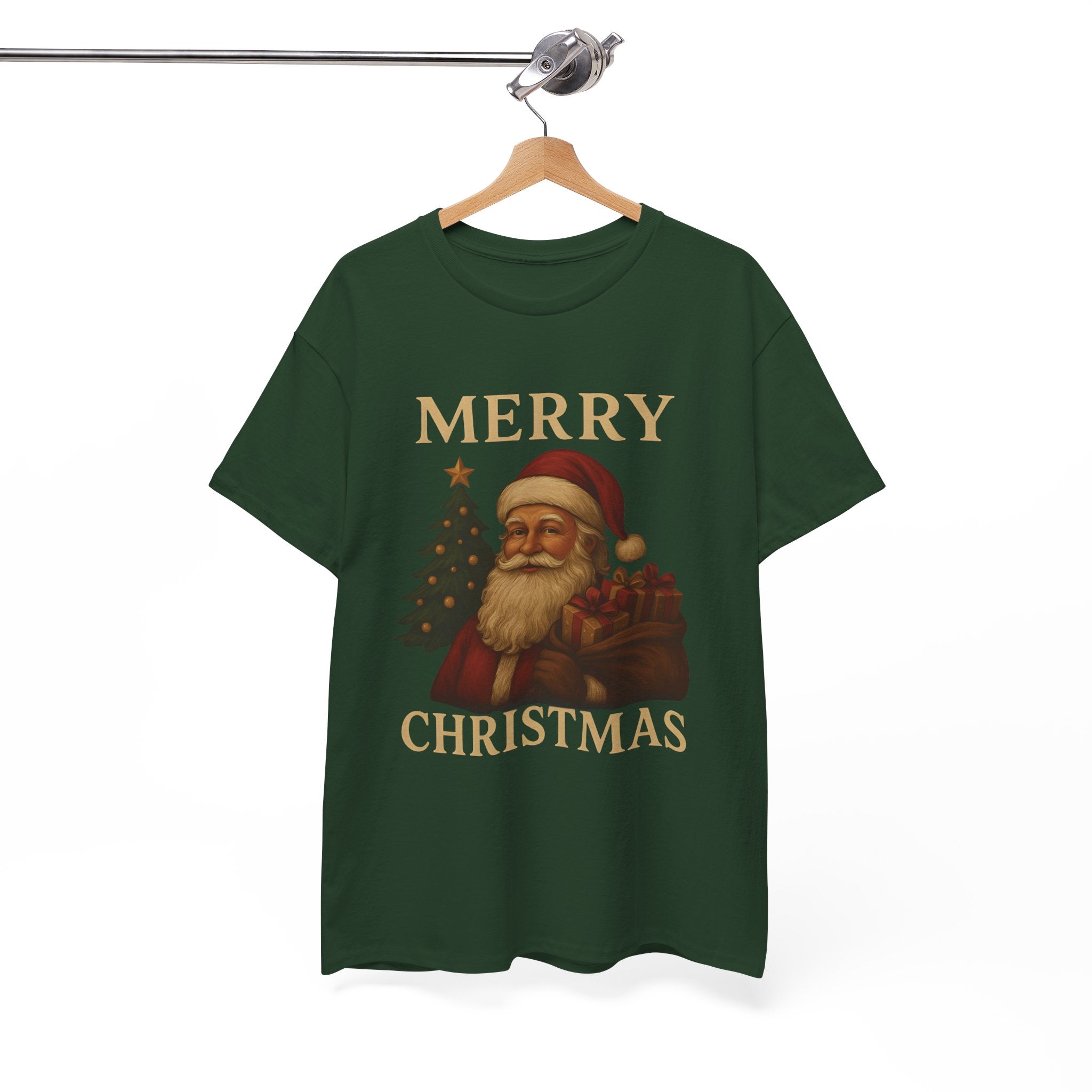 Vintage Santa 'Merry Christmas' Tee