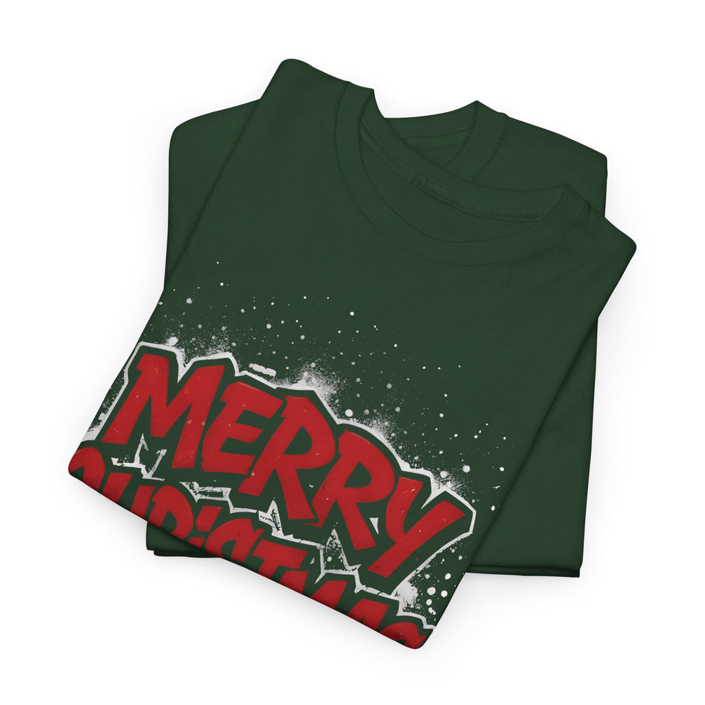 Merry Christmas Graffiti T-Shirt