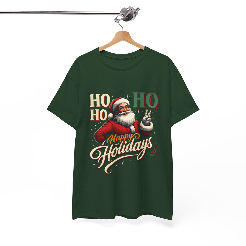 Santa 'Ho Ho Ho' Happy Holidays T-Shirt