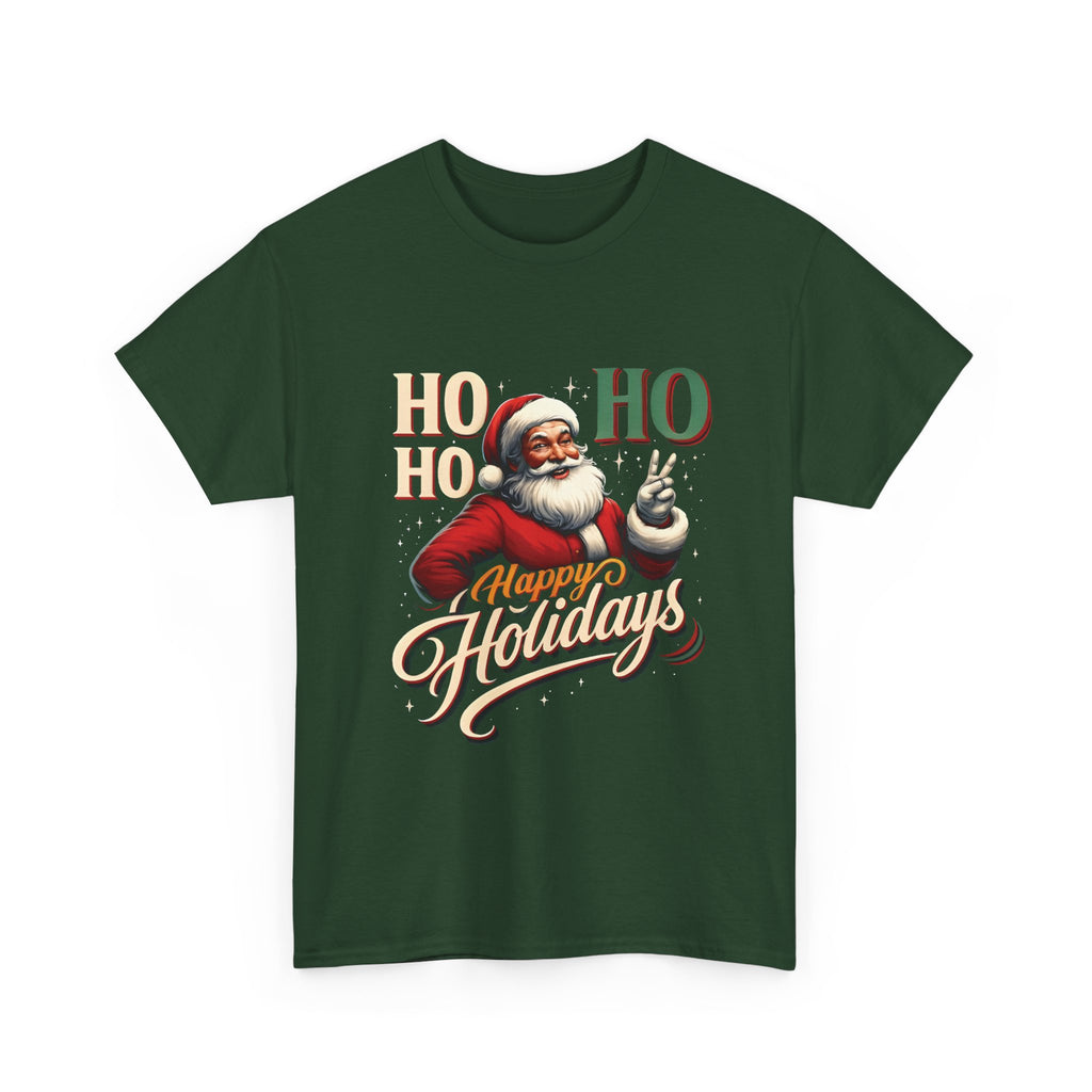 Santa 'Ho Ho Ho' Happy Holidays T-Shirt