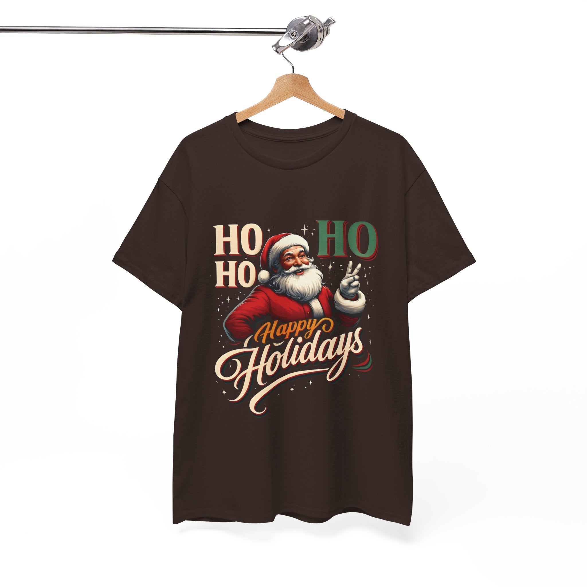 Santa 'Ho Ho Ho' Happy Holidays T-Shirt