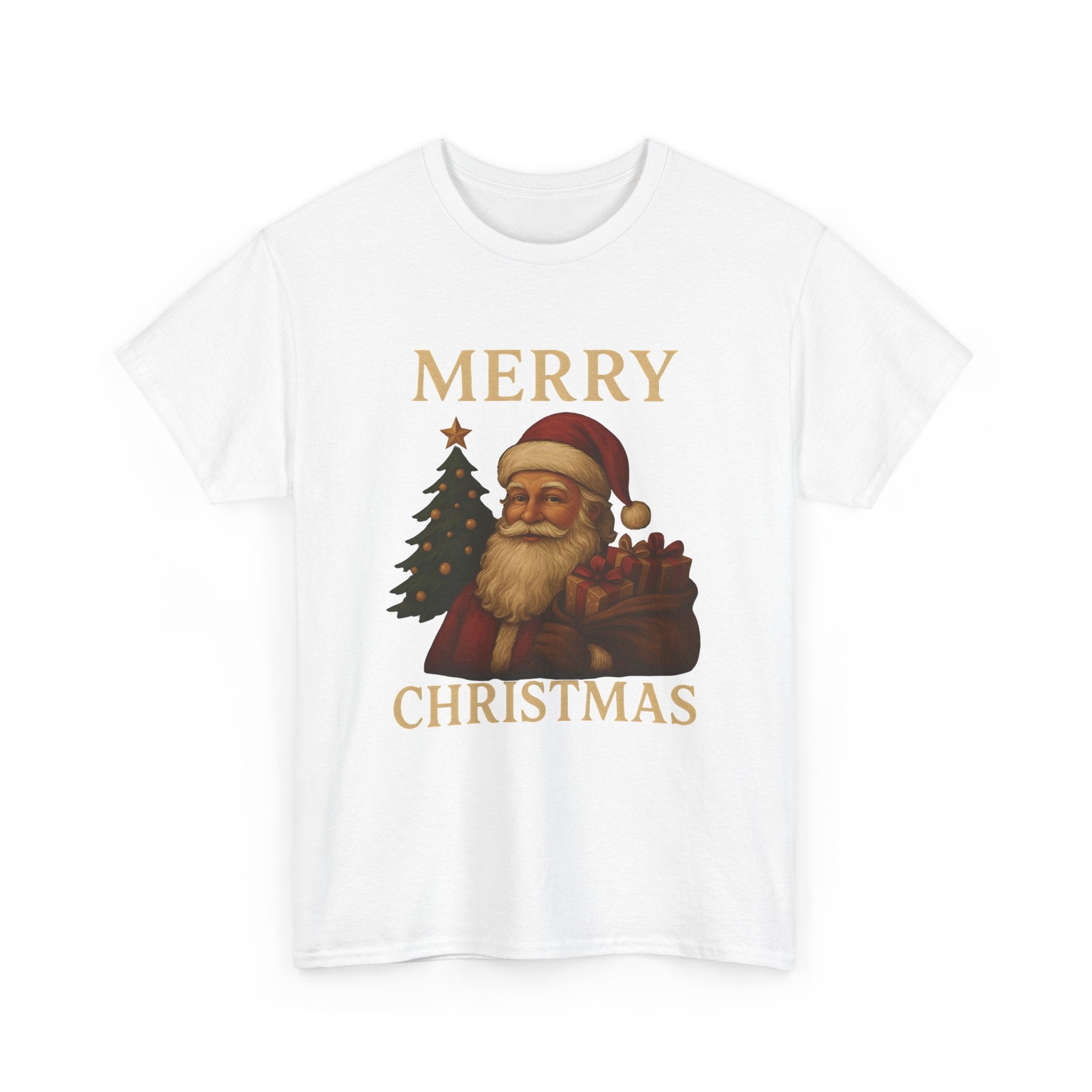 Vintage Santa 'Merry Christmas' Tee