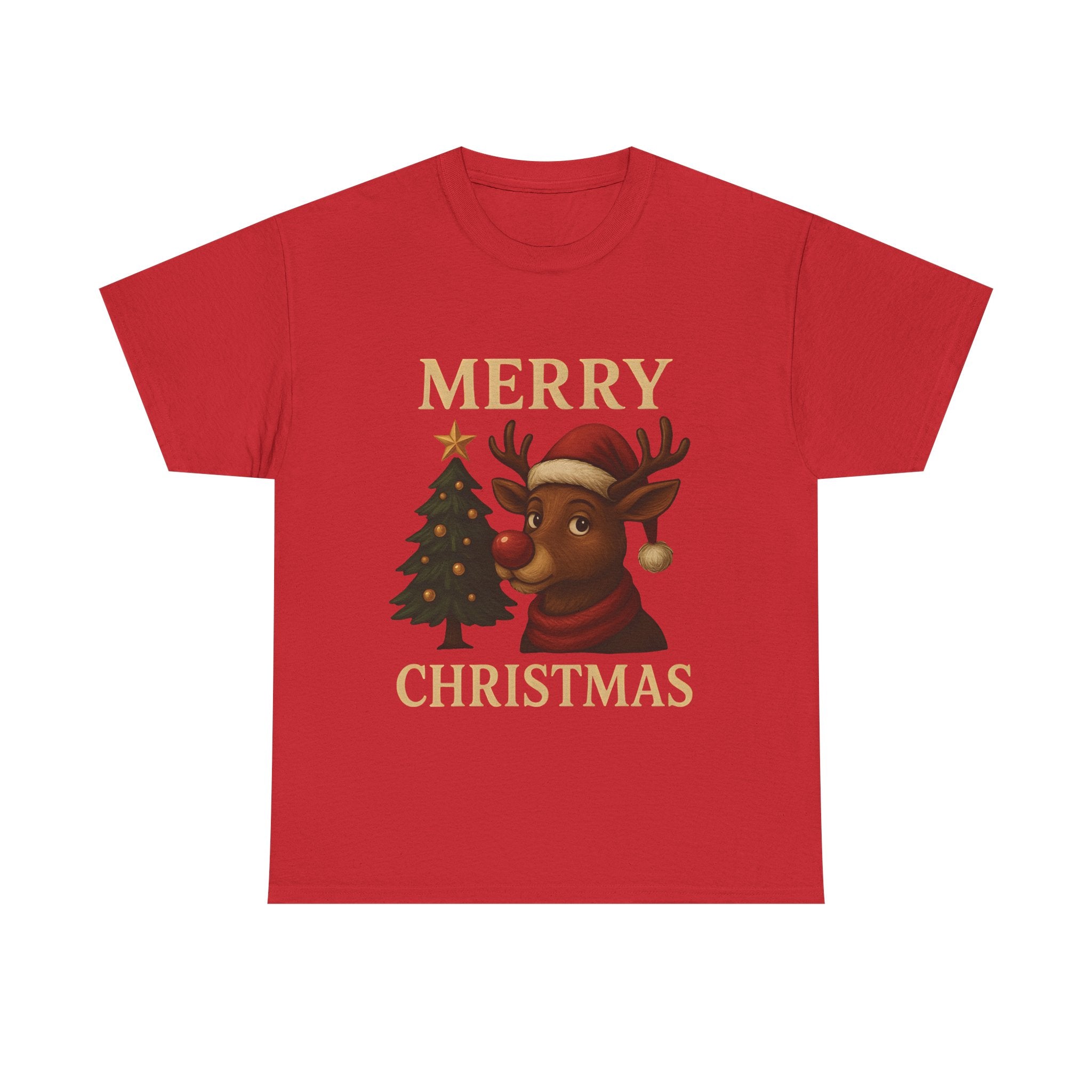 Merry Christmas Reindeer T-Shirt
