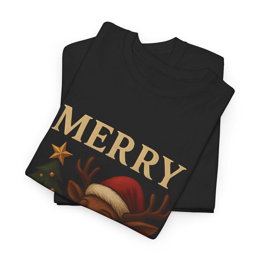 Merry Christmas Reindeer T-Shirt