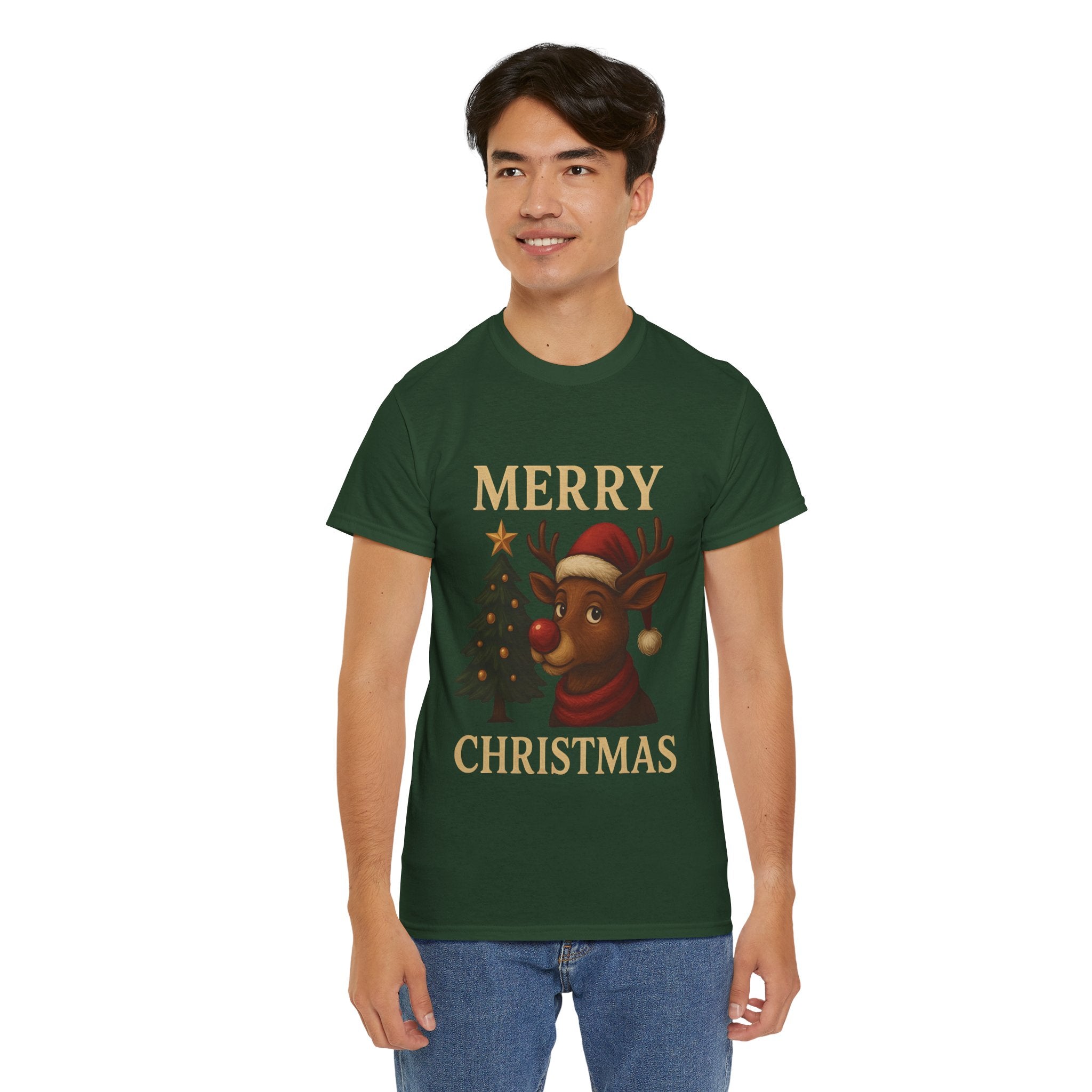 Merry Christmas Reindeer T-Shirt