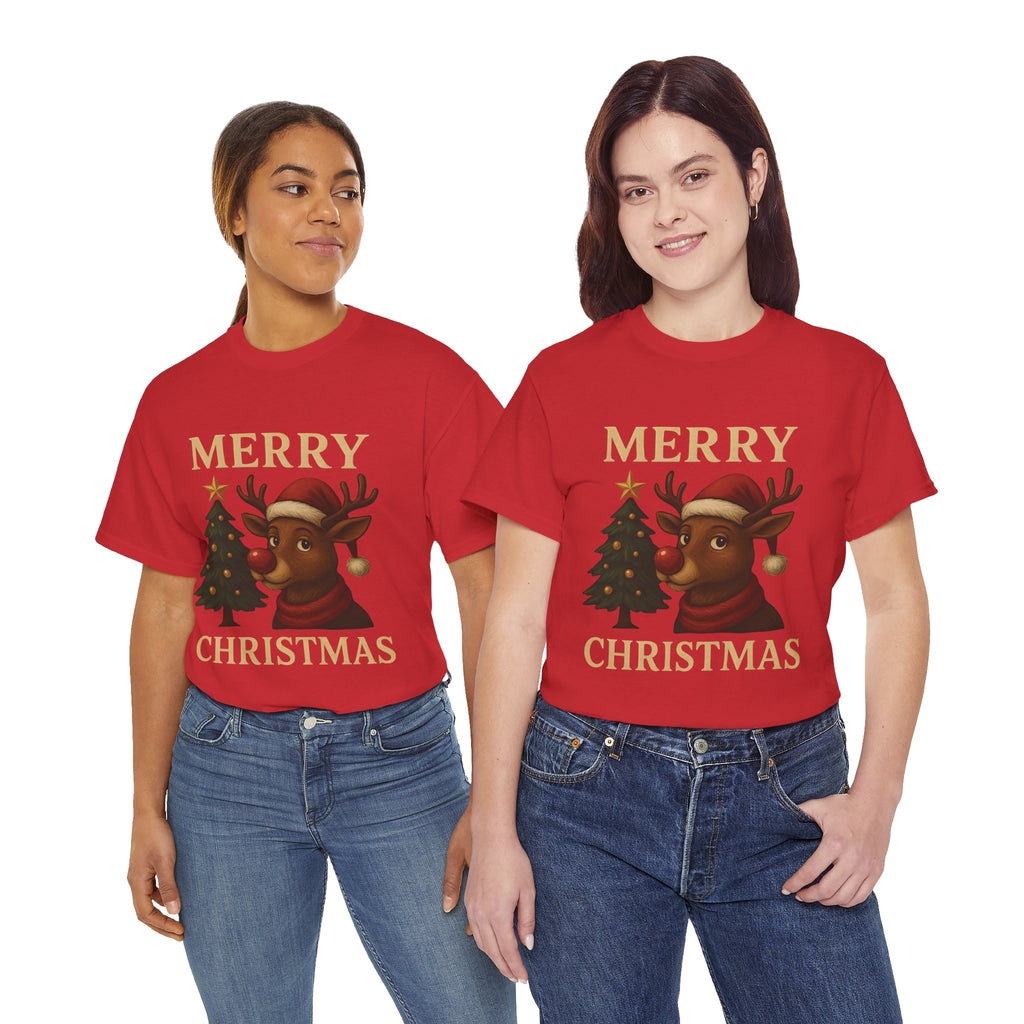 Merry Christmas Reindeer T-Shirt