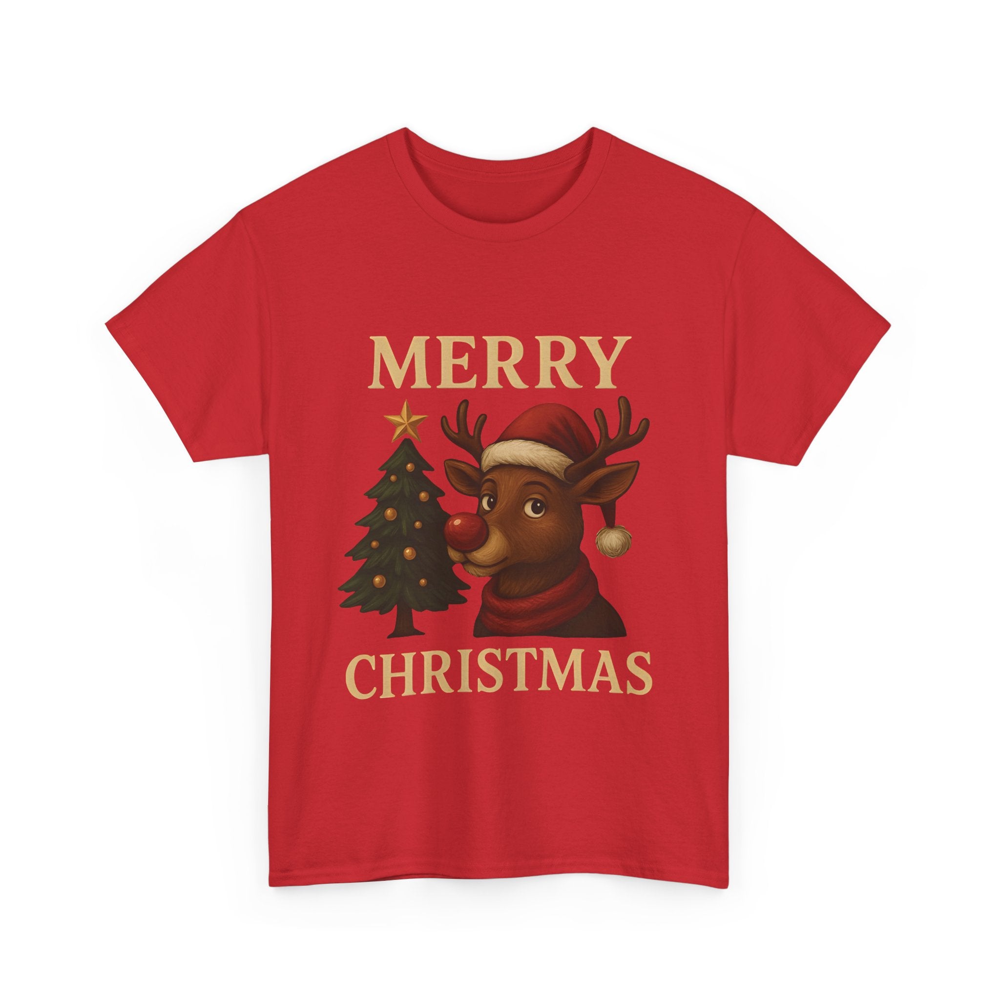 Merry Christmas Reindeer T-Shirt