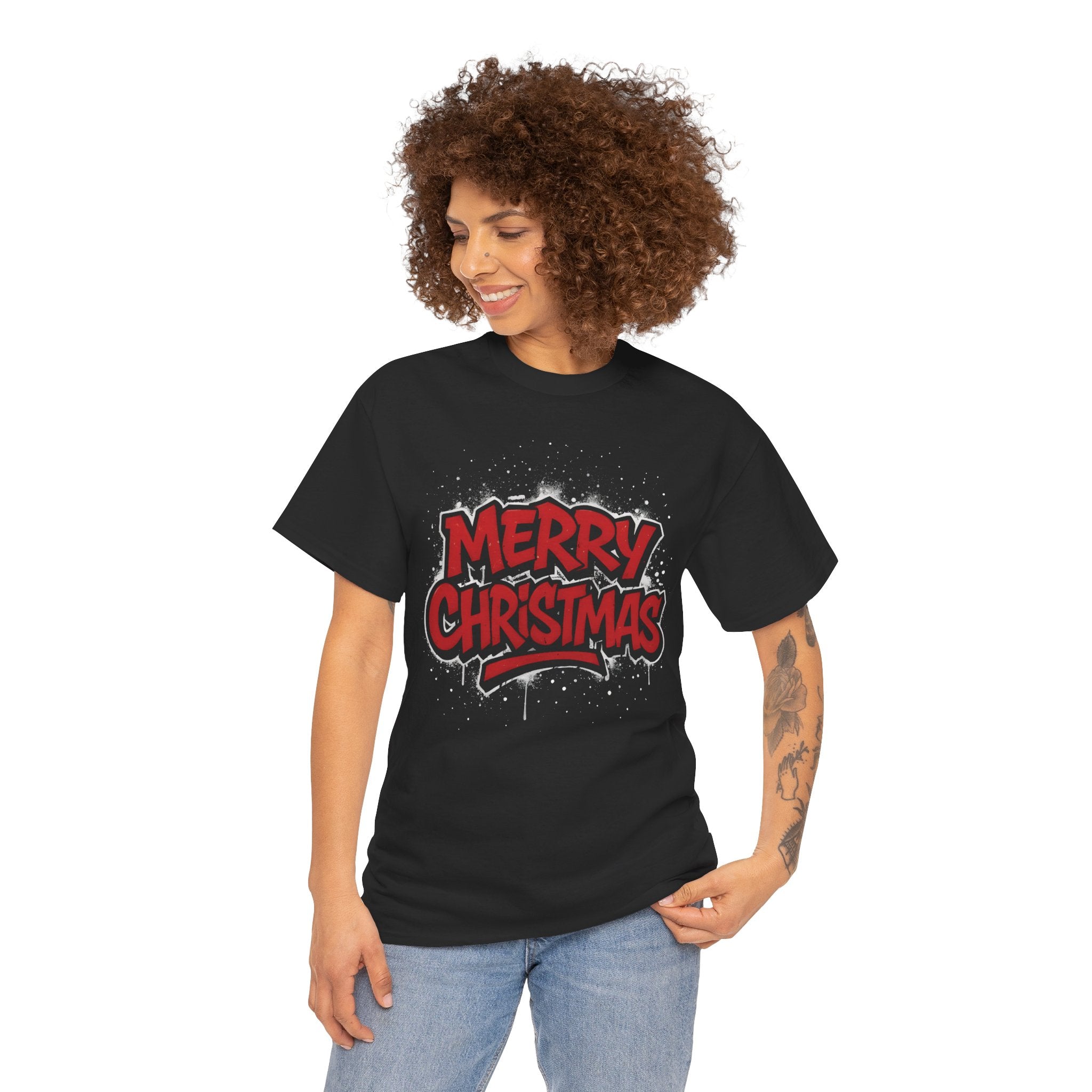 Merry Christmas Graffiti T-Shirt