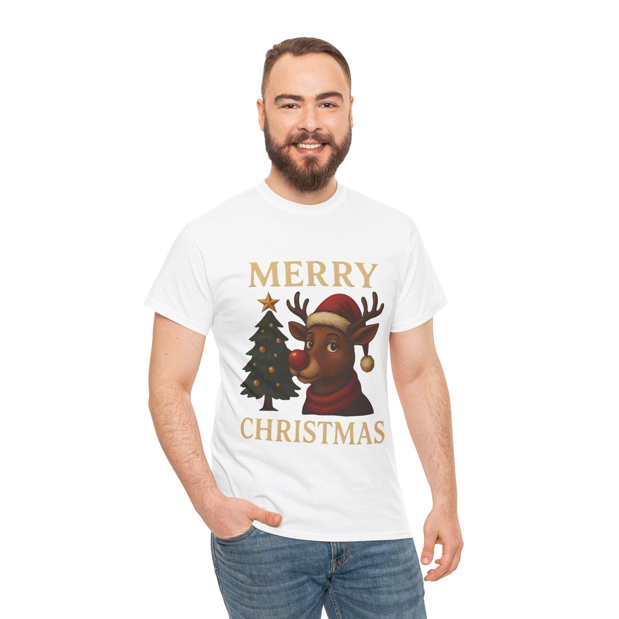 Merry Christmas Reindeer T-Shirt