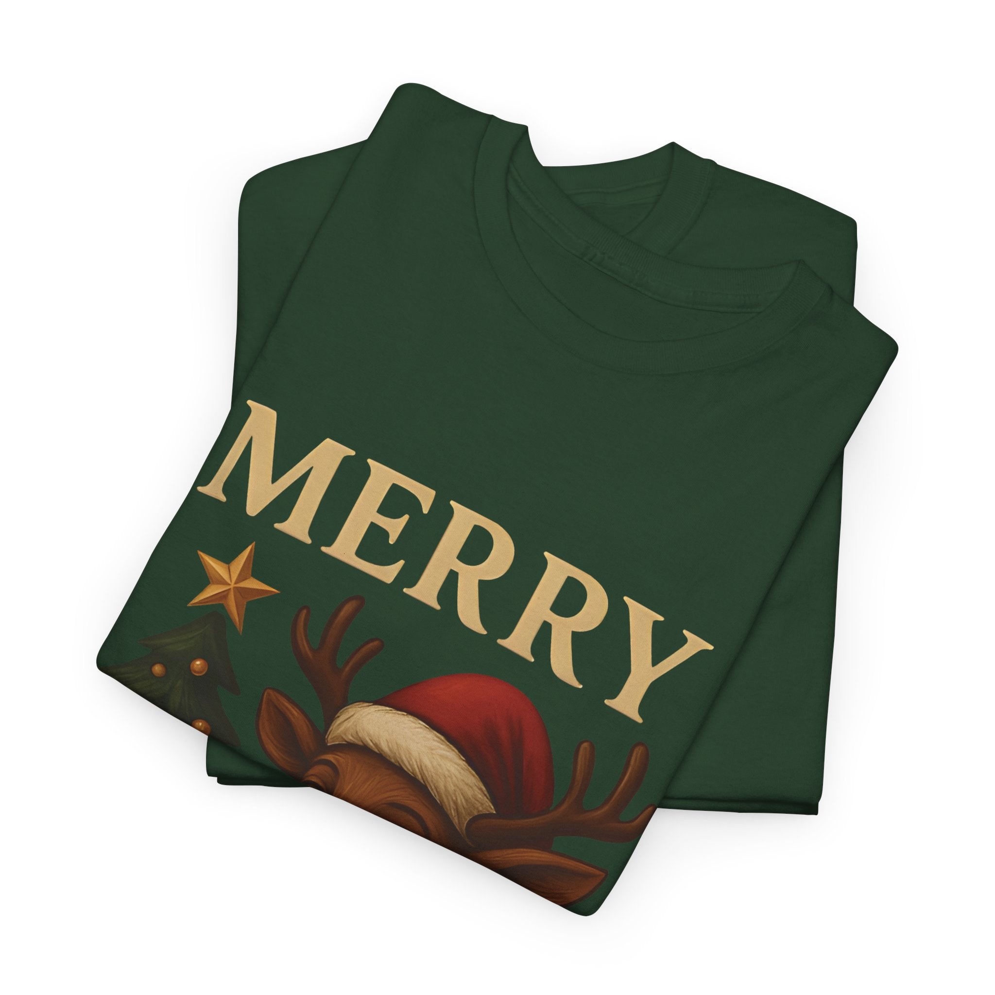 Merry Christmas Reindeer T-Shirt