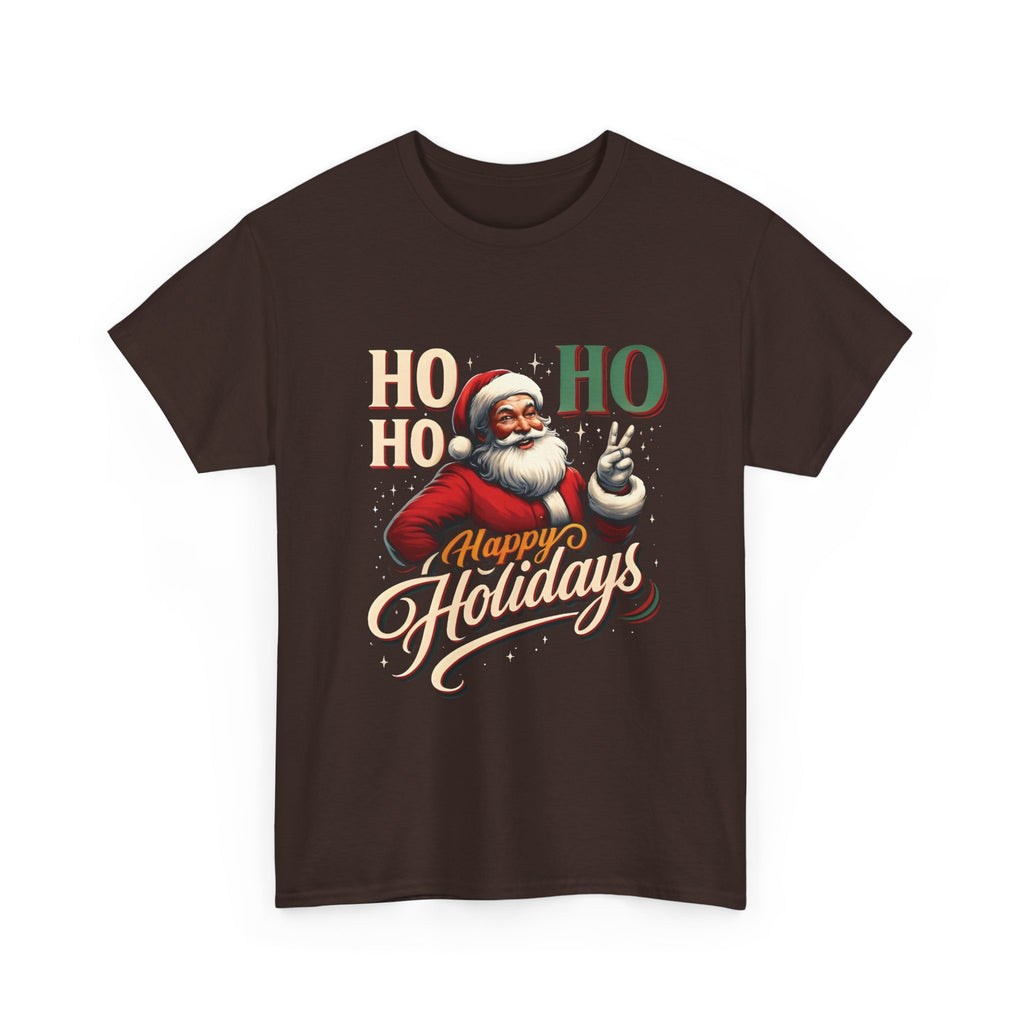 Santa 'Ho Ho Ho' Happy Holidays T-Shirt
