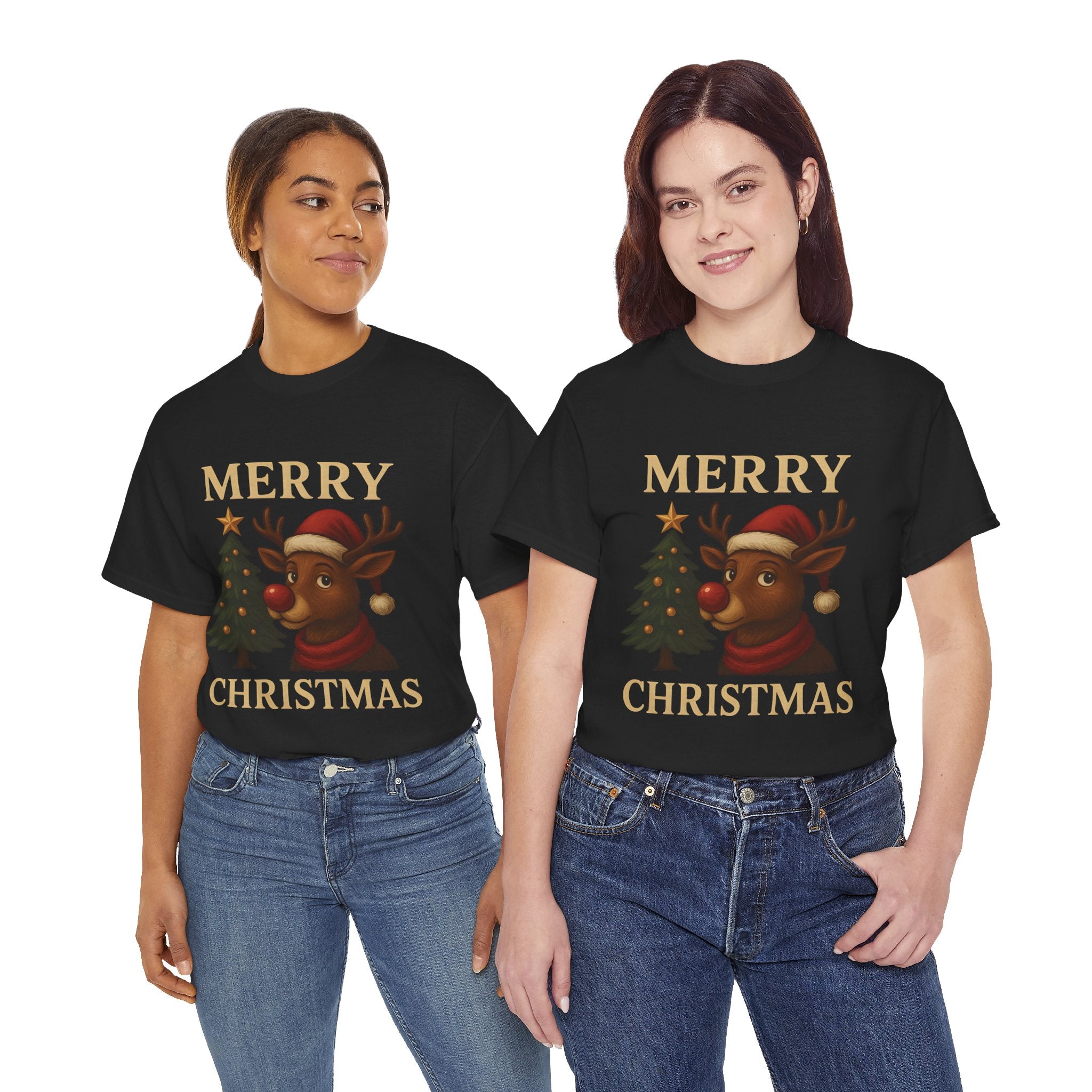 Merry Christmas Reindeer T-Shirt