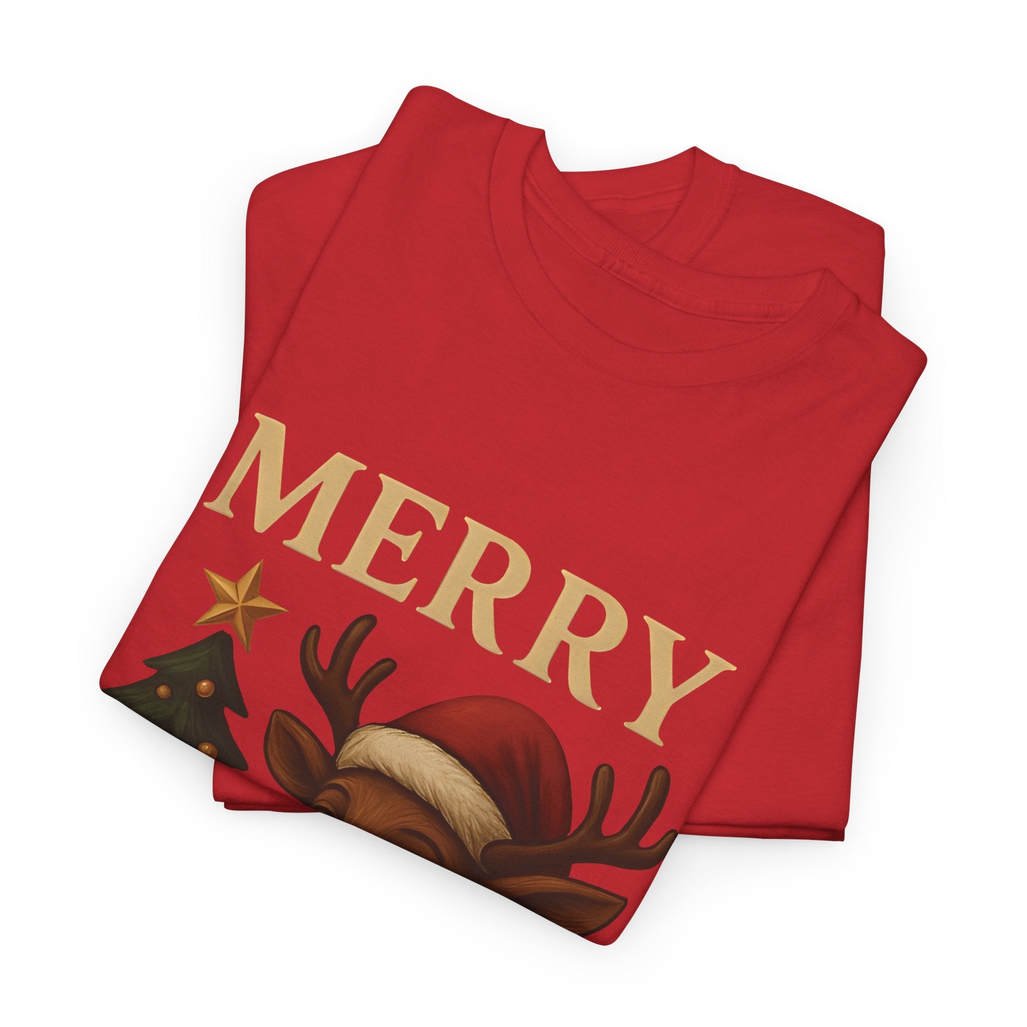 Merry Christmas Reindeer T-Shirt